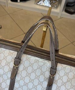 Alternative view of Borsa Gucci Bauletto con Tracolla Marrone
