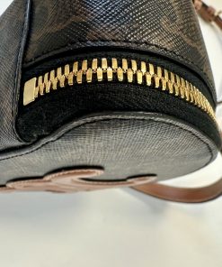 Borsa Celine a Mezzaluna in Tela Triomphe e Pelle - immagine 8