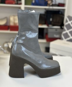 Stivali Stella McCartney Skyla Platform Ankle Boots Grigi